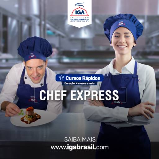 Cursos rápidos  por IGA - Instituto Gastronômico das Américas 