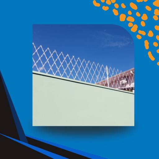 Rede de Residencial 60cm altura por Viva Seguro Concertinas