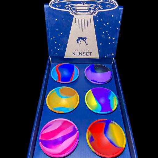 Cuia Sunset (Abduzido) em Salvador - Essa Coleção Une o Estilo Retrô Espacial com Aquele Toque Psicodélico por Sr.Tabas