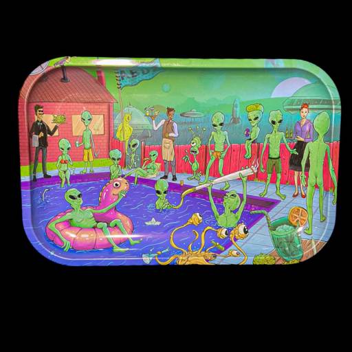 Bandeja de Metal Grande (Abduzido) em Salvador – Praticidade no seu Dia a Dia por Sr.Tabas