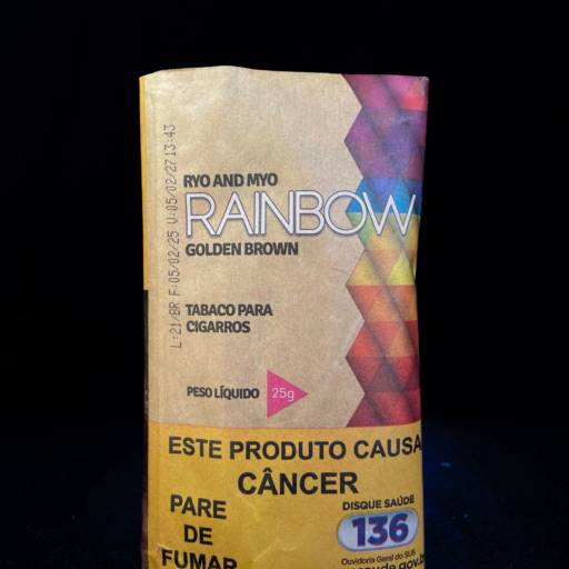 Tabaco Golden Brown (Rainbow) em Salvador – Sabor Intenso e Refinado por Sr.Tabas