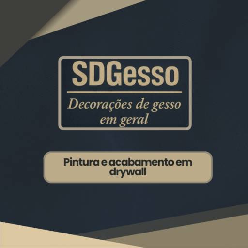 Pintura e acabamento em drywall em Itapetininga por SD Gesso - Serviços de Gesso e Drywall