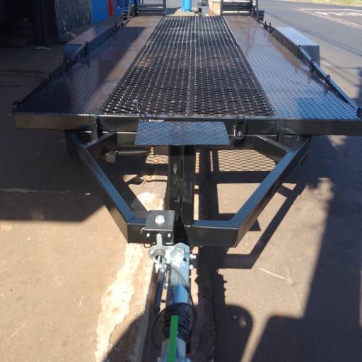 Reboque Plataforma Basculante para Transporte de Camionete – MulttiCar Reboques em Campo Grande, MS