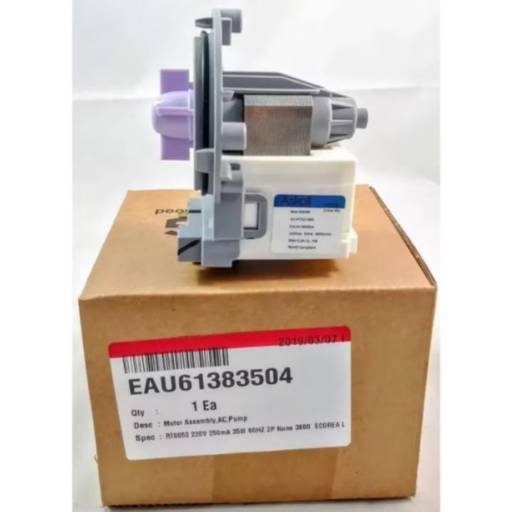 BOMBA DRENAGEM LAVA E SECA LG ORIGINAL