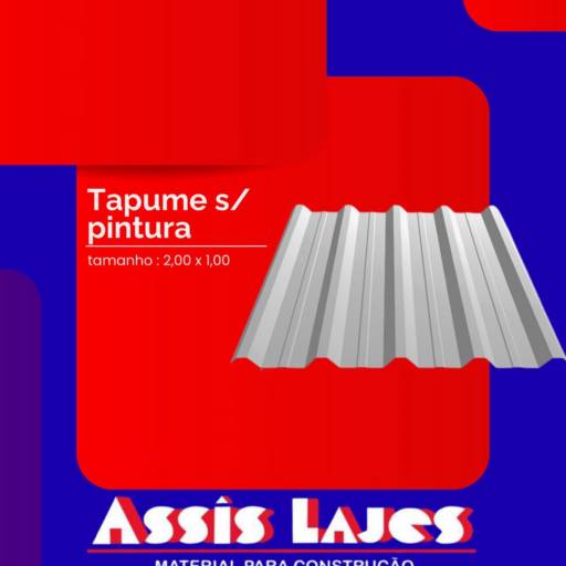Tapumes sem Pintura