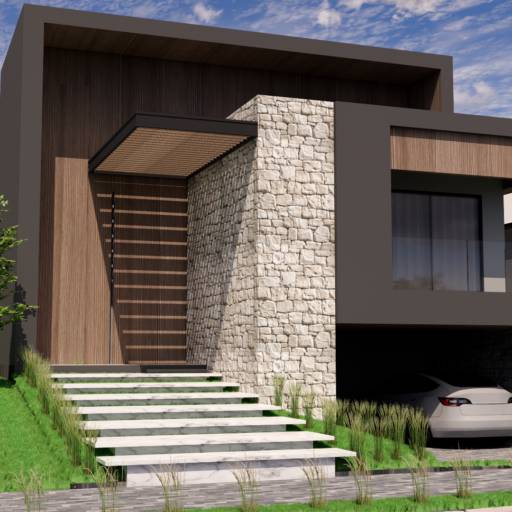 Residência Unifamiliar | Residencial Spazio Verde - Botucatu SP por Afonso Oliveira   |  Arquitetura e  Interiores