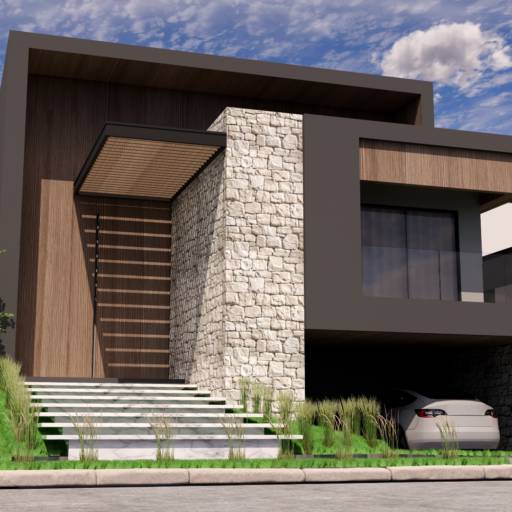 Residência Unifamiliar | Residencial Spazio Verde - Botucatu SP por Afonso Oliveira   |  Arquitetura e  Interiores