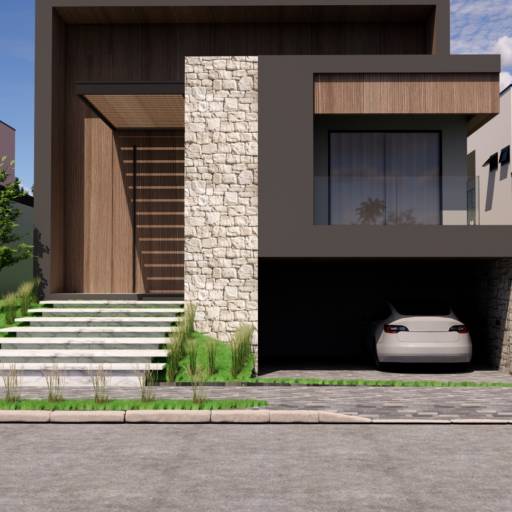 Residência Unifamiliar | Residencial Spazio Verde - Botucatu SP por Afonso Oliveira   |  Arquitetura e  Interiores