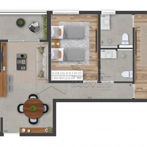 Apartamento | Move Botucatu - SP por Afonso Oliveira   |  Arquitetura e  Interiores