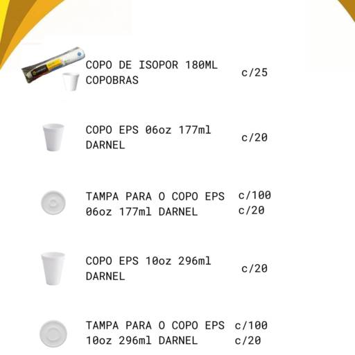 Copos Descartáveis