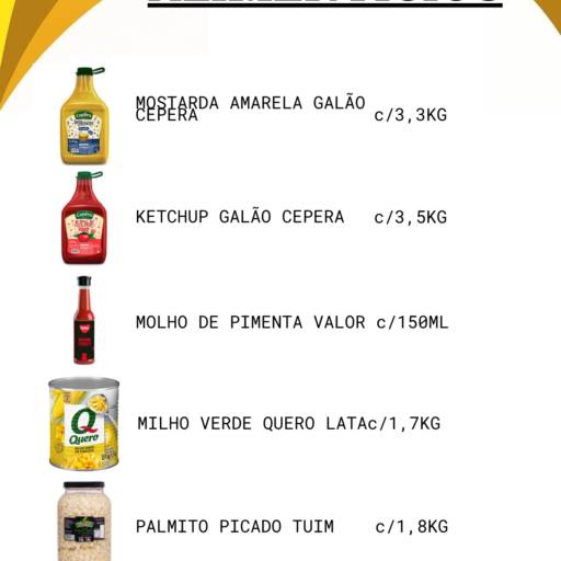 Alimentícios por PAC Embalagens e Descartáveis Alimentícios por PAC Embalagens e Descartáveis