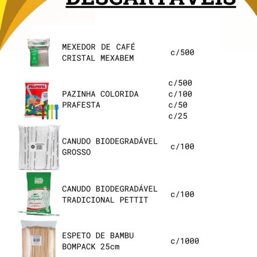 Descartáveis  por PAC Embalagens e Descartáveis Descartáveis  por PAC Embalagens e Descartáveis