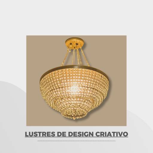 Lustres de Design Criativo