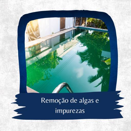 Remoção de algas e impurezas