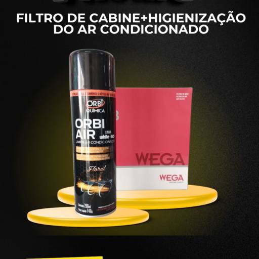 Filtro de Cabine + Higienização do Ar Condicionado – A partir de R$ 169,00