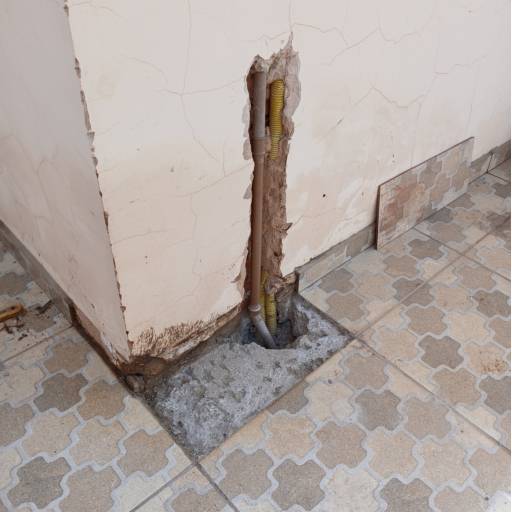 Troca de pisos e revestimentos quebrados