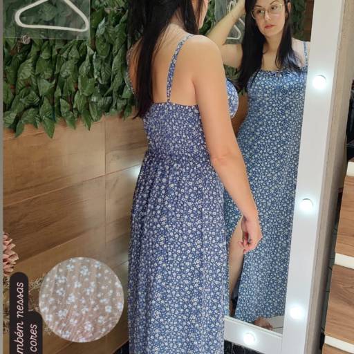 Vestido Viscolinho com Bojo M e G – Leveza e Estilo em São Manuel por Sivest