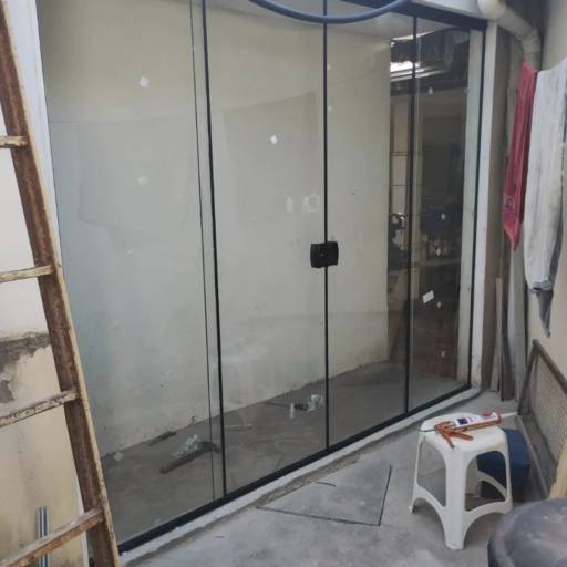 Porta de Vidro por Vidraçaria Shalom | Vidraceiro José Carlos