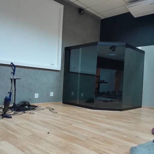 Aquário para Bateria por Vidraçaria Shalom | Vidraceiro José Carlos