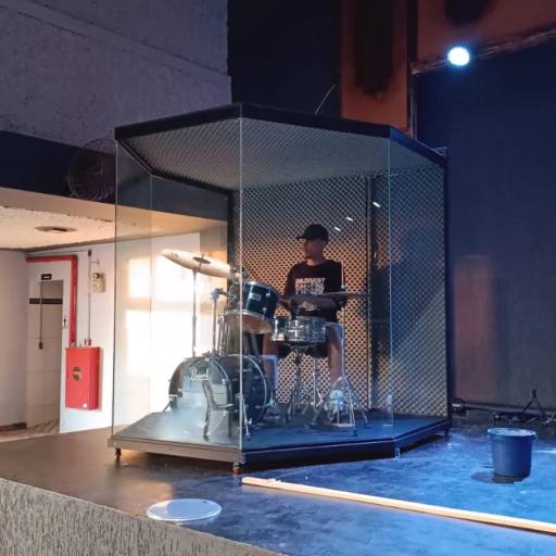 Aquário para Bateria por Vidraçaria Shalom | Vidraceiro José Carlos