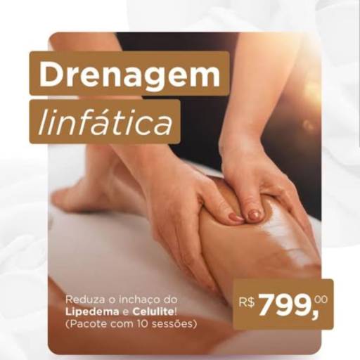 Pacote Drenagem Linfática por Kely Massoterapia