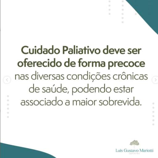Cuidado Paliativo por Dr. Luis Gustavo L. Mariotti