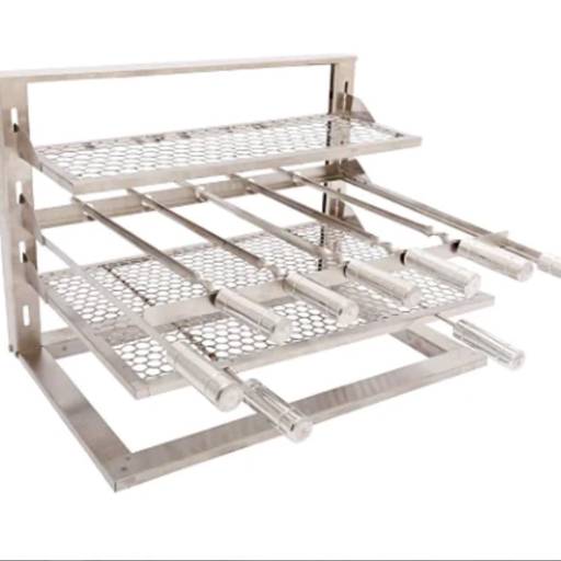 Grill Suspenso para Braseiro 50x40 – Grelha Moeda