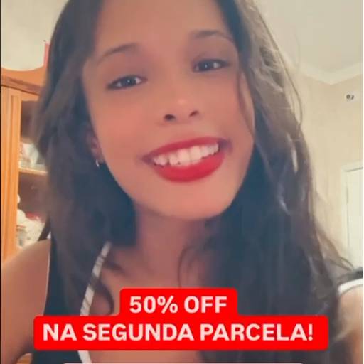 50% OFF na Segunda Parcela