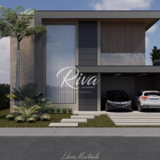 Casa à Venda no Condomínio Alto do Sion - Atibaia/SP por Riva Imóveis a Venda Atibaia