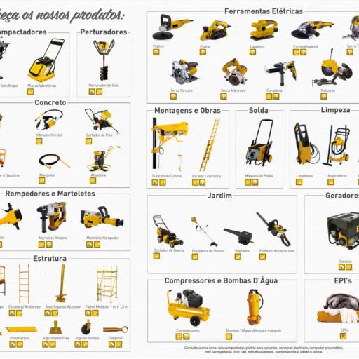 Aluguel de ferramentas  por For Rental Aluguel de Equipamentos