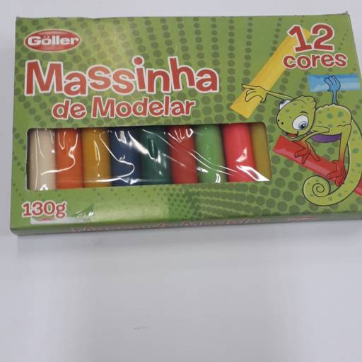 Comprar o produto de Massa de modelar 12 cores goller em A Classificar pela empresa Bazar Baladi em Itatiba, SP por Solutudo
