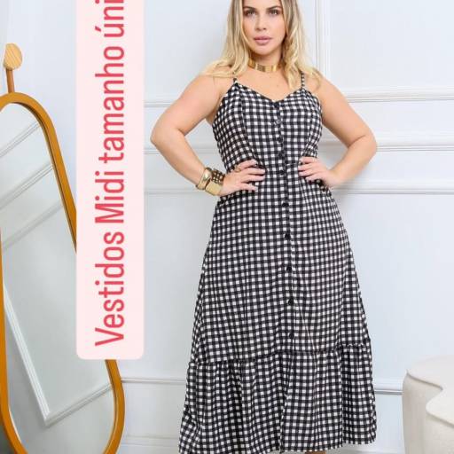 Vestido tamanho único veste até G - São Manuel, SP por Sivest