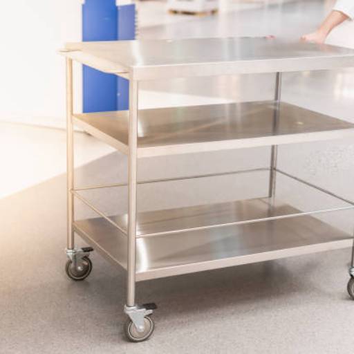 Carrinhos em Aço Inox em Contagem – Resistência e Mobilidade Profissional