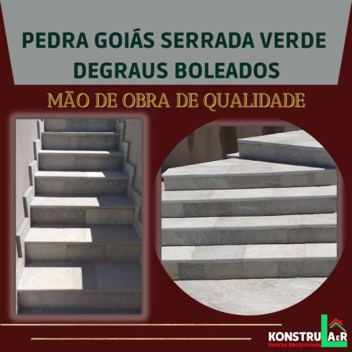 Degraus, espelhos e rodapés