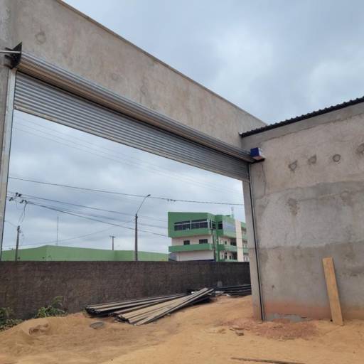 Porta de enrolar residencial