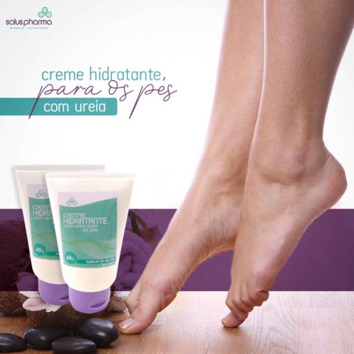 Creme Hidratante para os Pés com Ureia – Hidratação Intensa e Renovação em São Manuel/SP