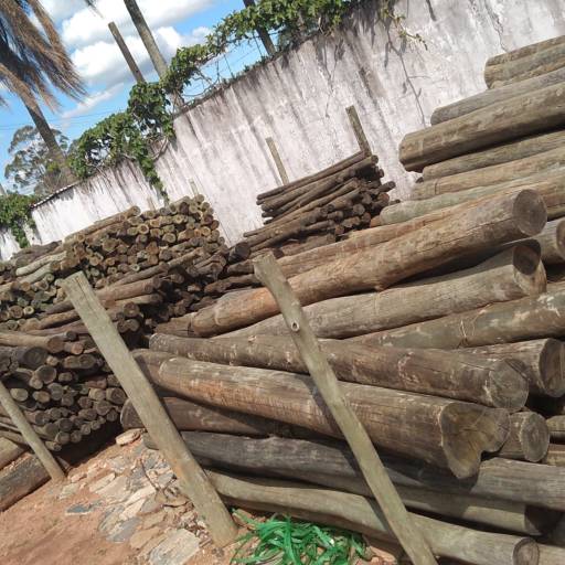 Eucalipto Tratado - Repique, Palanque, Mourão e Poste  em Avaré, SP por Usina de Preservação de Madeiras Jatobá