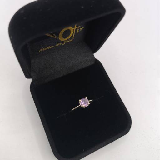 Anel Solitário Ouro ou Prata – Joia Exclusiva em Avaré