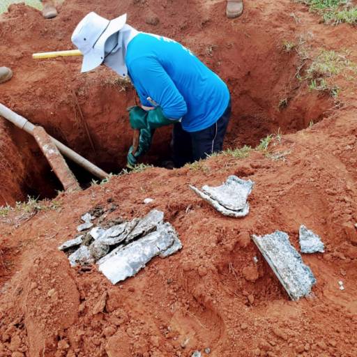 Localização de caixa de esgoto por Leão Desentupidora