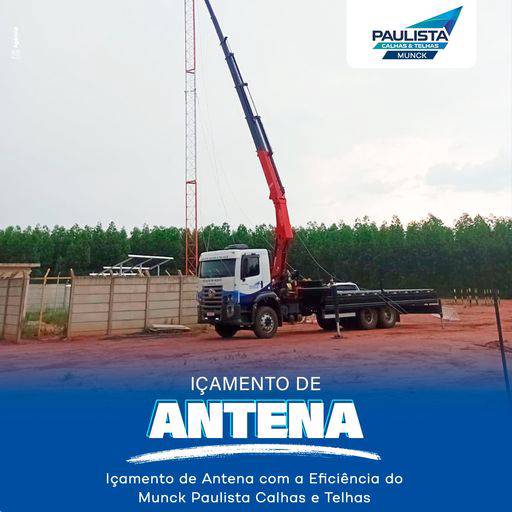 Locação de Munck - Solução Eficiente para Sua Obra em Lençóis Paulista em Lençóis Paulista, SP por Paulista Calhas e Telhas