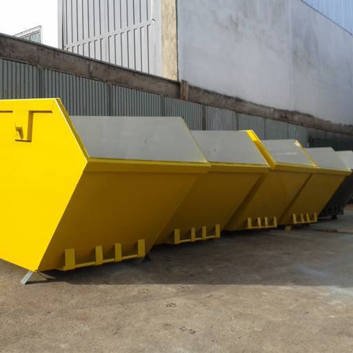 Caçambas para lixo orgânico