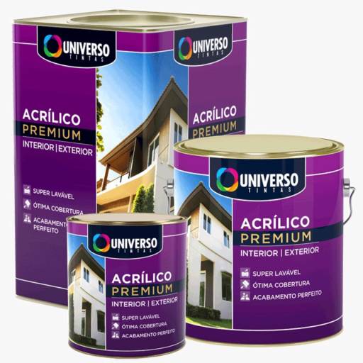 Linha Residencial Acrílica Premium - Universo por Cia das Tintas