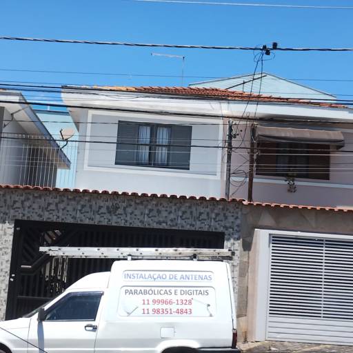 Antena Proeletronic 38 elementos instalada para dois pontos no bairro Vila Pires Santo André em 23/10/2025 por Luiz Carlos Antenista