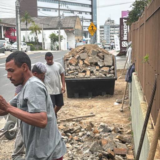 Troca de Calçadas, Pavimentação e Tele-Entulho em Criciúma, SC | SM Terraplanagem