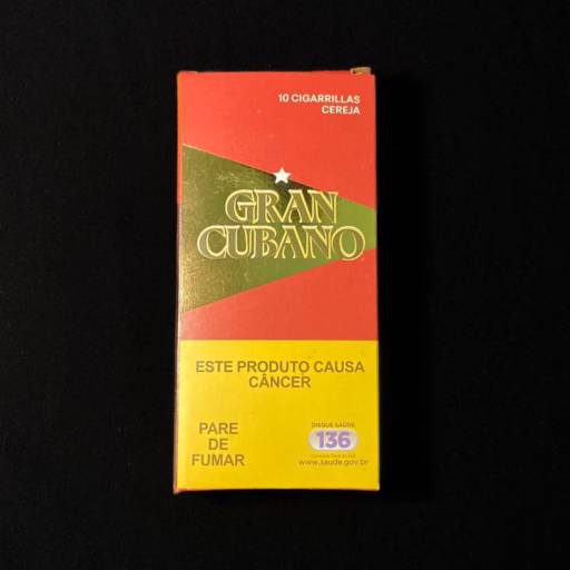 Tabacarias: Cigarrilha Gran Cubano Cereja Salvador por Sr.Tabas