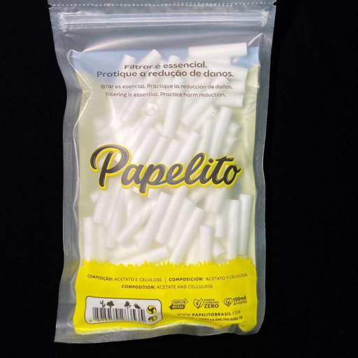 Tabacarias: Filtro Ultra Longo Papelito Salvador