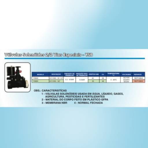 Válvulas Solenoide 2/2 Vias Especiais – Alta Performance e Durabilidade em Ribeirão Preto