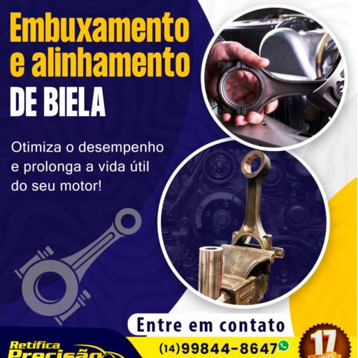 Embuchamento e Alinhamento de Biela