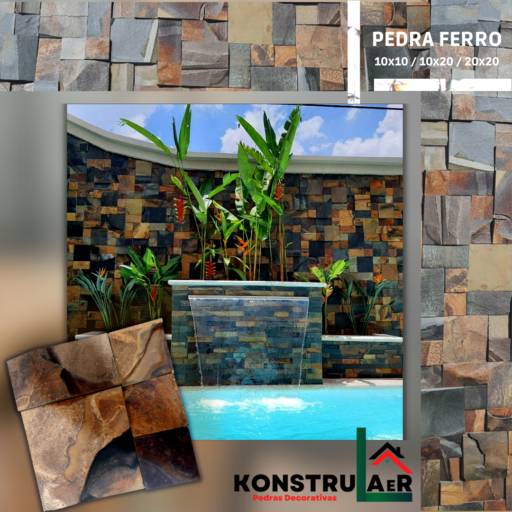 Pedra Ferro em Ourinhos, SP por Konstrulaer Pedras Decorativas