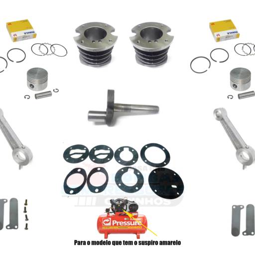 Peças e Acessórios Para Compressores em Ourinhos, SP por Compelectro Ourinhos